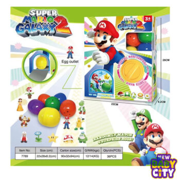 Super Mario Collectible Rings Asst