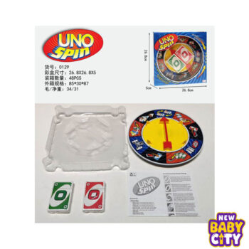 Uno Spin Wheel Card Game Kids Adults Family Game Party Gift