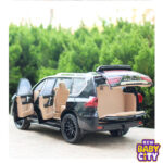 High Simitation 1:18 Lexus LX570 Off-road SUV Alloy Car Model Diecast Pull Back Car Red & Silver Color