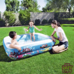 BESTWAY 52192 – Inflatable Pool For Children Removable Roof with Pool Baby Swimming Pool Indoor&Outdoor Toddler Kids Girl Boy 55″ x 55″ x 45″