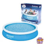 Bestway 57392 Inflatable Pool Fast Set For Kids & Adults 6′ x 20″/1.83m x 51cm pool