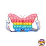 Butterfly Pop It Purse | Fidgety Purse For Girls | Hello Kitty Bag