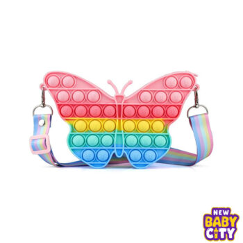 Butterfly Pop It Purse | Fidgety Purse For Girls | Hello Kitty Bag