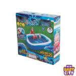 The Bestway 54177 3D Undersea Adventure Pool is a large inflatable family pool featuring an exciting underwater 3D design. With included 3D goggles and treasure accessories, it offers a unique and interactive water play experience for kids aged 3+.