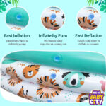 3-Rings-Pet-Ducks-Pool,-48X12-Inch-Duck-Swimming-Pond,-Inflatable-Ducklings-Pool