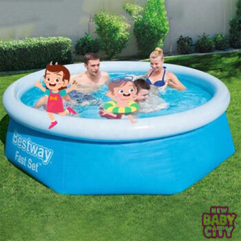 Bestway 57273 12'x30''/ 3.66m X 76cm Inflatable Above Ground Outdoor Portable Swimming Pools