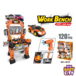 Make playtime exciting and educational with this Racing Light Electric Drill Tool Set! Designed for kids aged 3–8, this 120-piece realistic tool kit includes a toy electric drill with lights and multiple accessories to inspire creativity, improve motor skills, and encourage hands-on learning through fun pretend play.