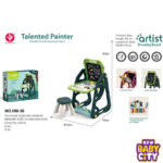 Artist Drawing Board | Double Faced Drawing Board With Many Painting Accessories