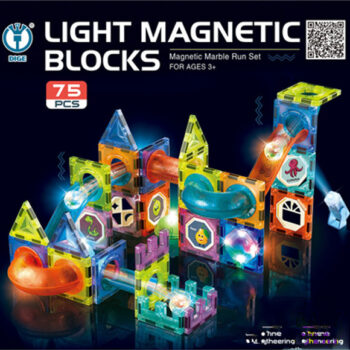 75PCS LIGHT MAGNETIC BLOCKS SET