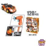 Make playtime exciting and educational with this Racing Light Electric Drill Tool Set! Designed for kids aged 3–8, this 120-piece realistic tool kit includes a toy electric drill with lights and multiple accessories to inspire creativity, improve motor skills, and encourage hands-on learning through fun pretend play.
