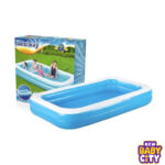 BESTWAY RECTANGULAR FAMILY POOL 305X183X46CM -54150