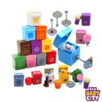 Baby-Montessori-Learning-Toys-Ocean-Animal-Finger-Puppet-Gift-Set-10-Numbered-&-Matching-Game-Fine-Motor-Sorting-Toy-For-Toddler..