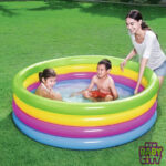 Bestway-4-Ring-Colorful-Summer-Pool-For-Kids,-Size-5.1-x-1.5-Feet-–-Age-4+-–-51117..