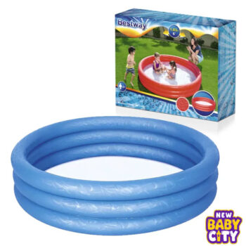 Bestway 51027 Deep Blue Baby Pool For Kids Inflatable Kids Bath Tub For Children