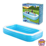 Bestway-54009-Inflatable-Large-Kids-&-Family-Swimming-Pool-10-foot-Summer-Season-Pools-Party-With-Inflatable-Vinyl-Deep-Swimming-Pool-with-22-Inch-depth-6-foot-width-&-10-ft-length…