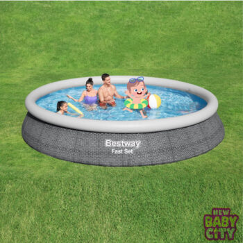 Bestway 57313 15ft Inflatable Above Ground Outdoor Swimming Pools