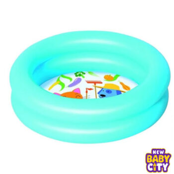 Bestway - Double Ring Kiddie Pool For Kids (24x6) (51061)