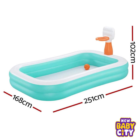 Bestway-Dunk’N-Splash-Inflatable-Pool-251-x-168-x-102-cm-–-54445.