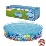 Bestway Fill N Fun Vinyl kids Play without Air Pool 8-Feet x 18 Inch – 55031