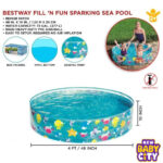 Bestway-Fill-‘N-Fun-Fix-Basin-Ocean-Life-Vinyl-kids-Play-without-Air-Pool-4-Feet-x-10-Inch-–-55028,