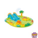 INTEX-57166-LITTLE-DINO-Home-Outdoor-Kids-Inflatable-Above-Ground-Pool-Water-Slide-Play-Center-1.91mX1.52mX58cm,