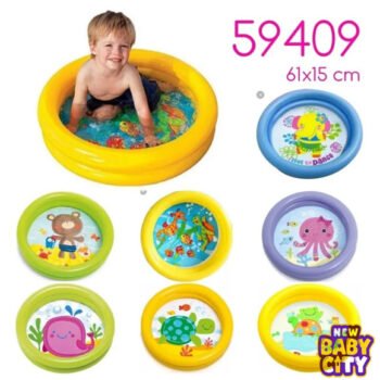 Intex 59409 My First Baby Pool ( 24″ x 6″ ).Bestway Fill N Fun-Play Inflatable Swimming Pool For Kids- Baby Bath Tub