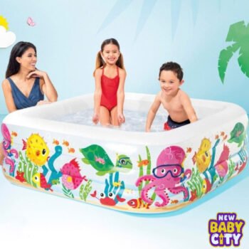 Intex Swim Center Clearview Aquarium Inflatable Pool 5.2 x 1.6 Feet – 57471