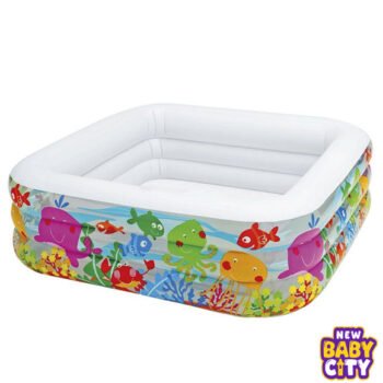 Intex Swim Center Clearview Aquarium Inflatable Pool 5.2 x 1.6 Feet – 57471