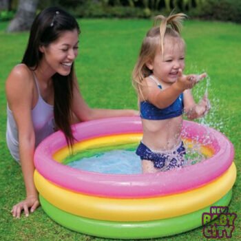 Intex – Intex Sunset Glow Ring Baby Pool (2 ft x 8.5 inches) – 57107